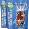 Heaven & Earth Gluten Free Chocolate Covered Almond Butter Date Bite Truffles with Coconut Flakes 5.25oz (2 Pack) Dairy Free, All Natural, Individually Wrapped Date Snacks, Kosher for Passover and year round