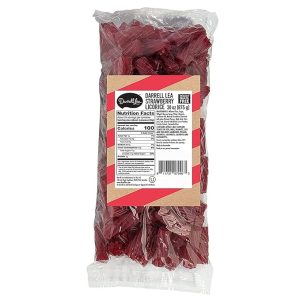 Darrell Lea Australian Licorice, Strawberry Flavor, 30 Ounce Bulk Bag (1-Pack) | Non-GMO, No Palm Oil, No High Fructose Corn Syrup | Soft & Chewy Licorice Candy, Made in Australia