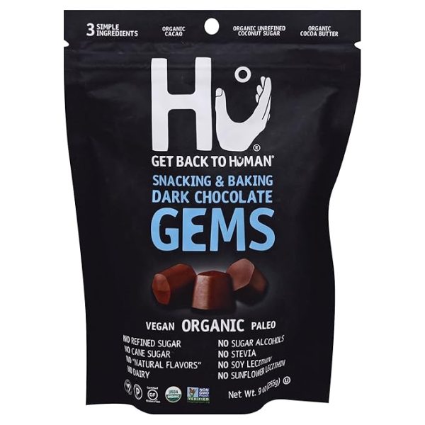 HU KITCHEN Organic Dark Chocolate Gems, 9 OZ - Image 2