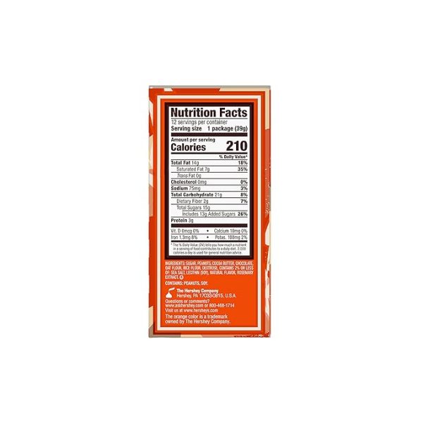 REESE'S Plant Based Oat Chocolate Confection Peanut Butter Cups, Candy Packs, 1.4 oz (12 Count) - Image 2