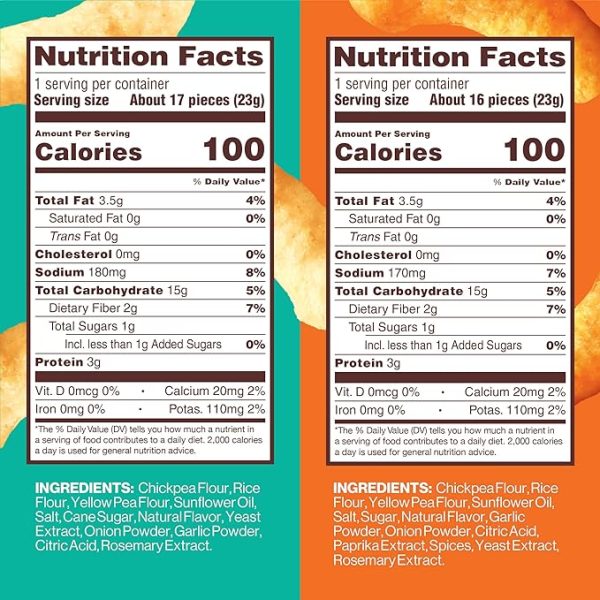Hippeas Chickpea Puffs, Cheeze Variety Pack: Vegan White Cheddar, Nacho Vibes, 0.8 Ounce (Pack of 18), 3g Protein, 2g Fiber, Vegan, Gluten-Free, Crunchy, Plant Protein Snacks - Image 2