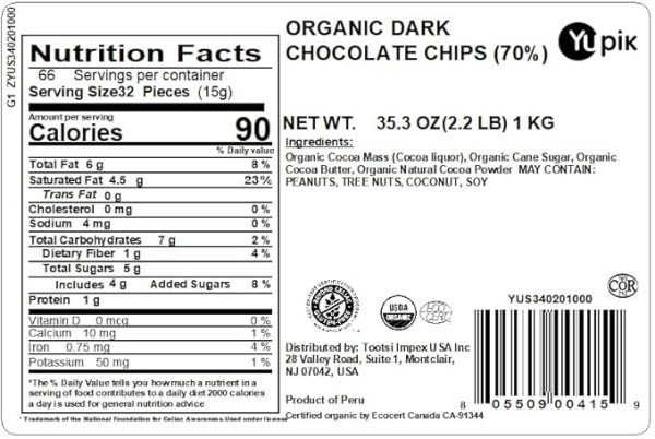 MadeGood Salted Caramel Crunchy Cookies (6 Boxes, 7oz Each) Organic and Gluten Free Snacks - Image 2