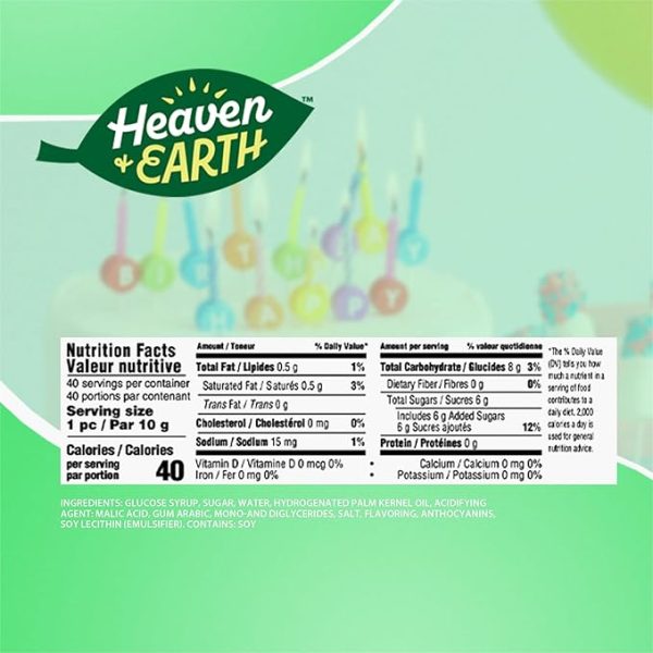 Heaven & Earth Lil Taffy Fruit Mix (Approx. 40 Count) | Dye Free Candy | Natural Colors & Flavors | No High Fructose Corn Syrup | Gluten Free |Dye Free | Nothing Artificial | Goody Bag and Pinata Fillers | Kosher - Image 2