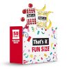That’s It. Fun Size Fruit Bars Variety Pack(50 Pieces, 10g Each) With Apples + Bananas, Apples + Cranberries, Non-GMO, Paleo and Kosher Friendly, Gluten Free Breakfast Snacks