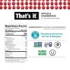 That’s It. Fun Size Fruit Bars Variety Pack(50 Pieces, 10g Each) With Apples + Bananas, Apples + Cranberries, Non-GMO, Paleo and Kosher Friendly, Gluten Free Breakfast Snacks - Image 2