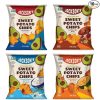 Jackson’s Sweet Potato Kettle Chips Avocado Oil Variety Pack made with Premium Oils (1.5 oz, Pack of 10) Sea Salt, Ranch, BBQ, and Habanero Nacho Flavors - Allergen-friendly, Gluten Free, Vegan