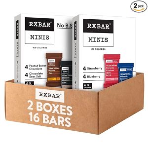 RXBAR Minis Protein Bars, Snack Bars, Variety Pack (16 Count)