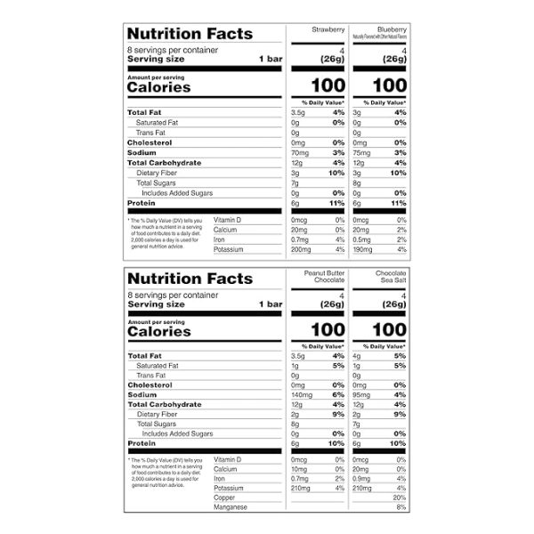 RXBAR Minis Protein Bars, Snack Bars, Variety Pack (16 Count) - Image 2